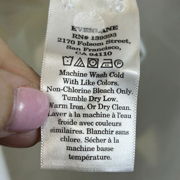 Everlane White Button-Up Blouse - Picture 10 of 11